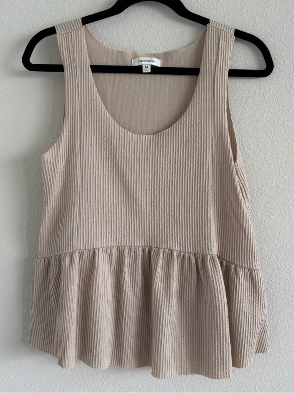 Francesca’s Babydoll tank
